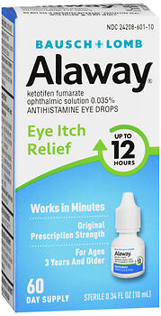 ALAWAY EYE ITCH RELF B&L10ML