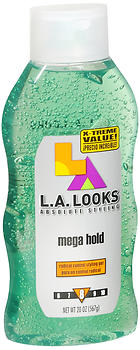 L.A. LOOK GEL MEGA HOLD   20OZ