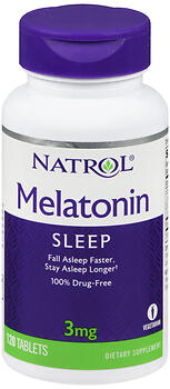 NATROL MELATONIN TAB 3MG120