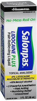 SALONPAS LIDO PLUS ROLL 3OZ