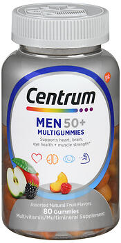 CENTRUM 50+ MEN GUMMY 80CT