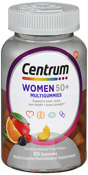 CENTRUM 50+ WOMEN GUMMY 80CT