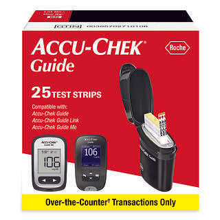 ACCU-CHEK GUIDE TEST STRIPS 25