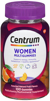 CENTRUM BASE WOMEN GUMMY 100CT