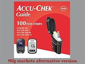 ACCU-CHEK GUIDE TST STRIP 100