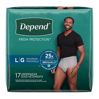 DEPEND U/W MAX ABS LG MEN17CS2