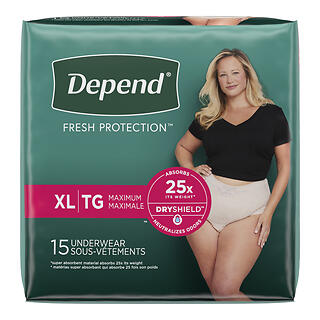 DEPEND U/W MAX ABS XL WMN15CS2