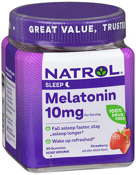 NATROL MELATONIN 10MG 90CT