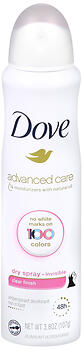 DOVE D/S CLR SPRAY 3.8OZ