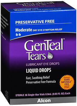 GENTEAL TEARS PF DROPS 36