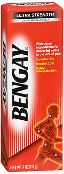 BENGAY ULTRA STRENGTH CREAM 4Z