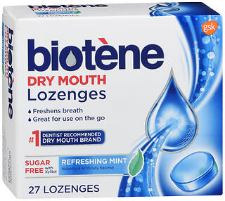 BIOTENE LOZENGE REFRES MINT 27