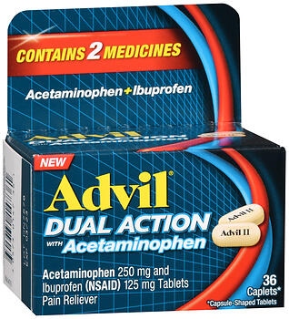 ADVIL DUAL ACTION 36CT