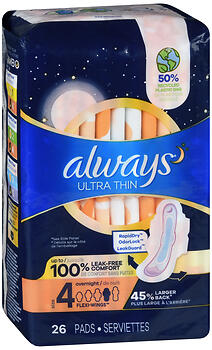 ALWAYS ULT O/NT+WNG SZ4 26 CS6